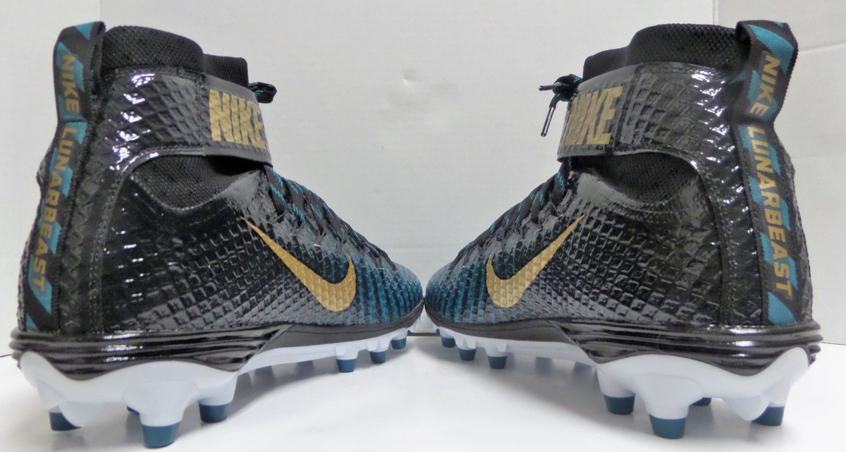 Size 13 Nike Lunarbeast Elite TD PF Football Cleats Green/Black 847588-022 NEW Nike Lunarbeast Elite TD PF Men main image 2