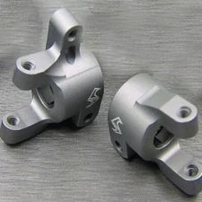 SAMIX SCX2-6014GM Aluminum Hub Carrier Gun Metal :SCX10-2