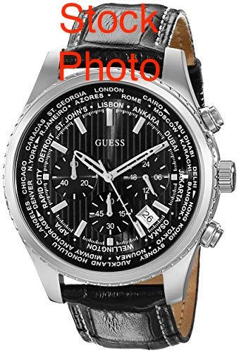 Guess watch chronograph stainless steel sale