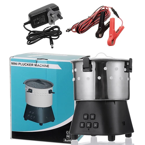 500RPM 8" Electric Chicken Plucker Machine Poultry Plucking Hair Removal Machine - Picture 3 of 13