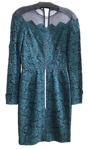 j mendel blue dress $875 J. Women's One-Shoulder Silk Woven Sheath Size 12 founded in Saint Petersburg Russia in 1870 J Mendel Blue Dress Sz