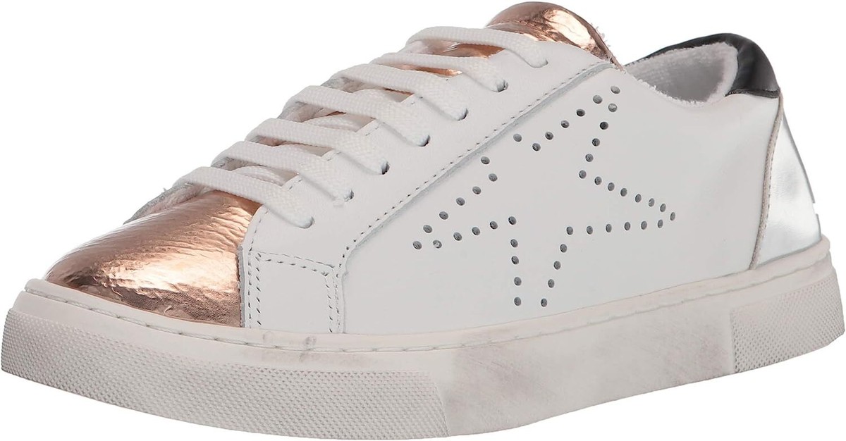 Steve Madden Women's Rezume Sneaker, Rose Gold