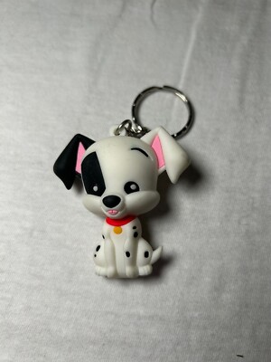 Disney Figural Keychain Series 11 Keychain Clip Bling Bag 101 Dalmations Patch
