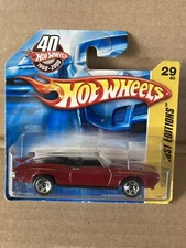 Hot Wheels 70 Pontiac Gto  2008 First  Edition convertable