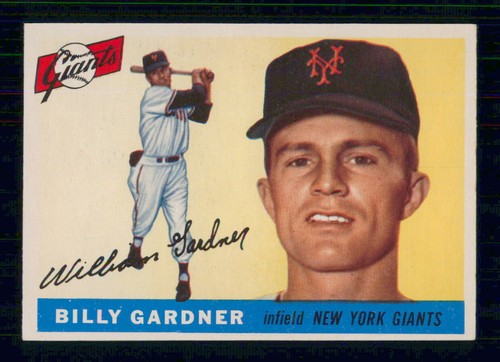 1955  TOPPS  # 27  BILLY GARDNER  RC   J9525 - Afbeelding 1 van 2