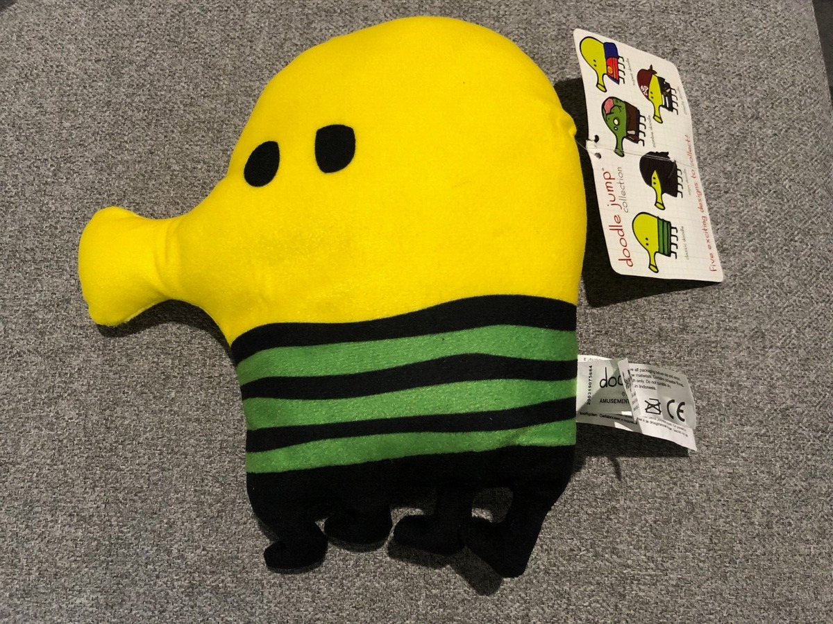 Doodle Jump Plush Toy New w/ Tag SEGA Classic