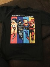 Justice League Of America Youth Xl (14-16) Tee Shirt