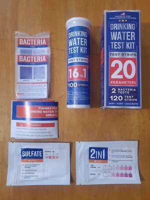 Bestprod Drinking Water Test Strips- 16 In 1 - 100 Strips Total