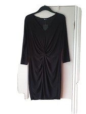 Pretty Black Dress Bnwt Uk 14