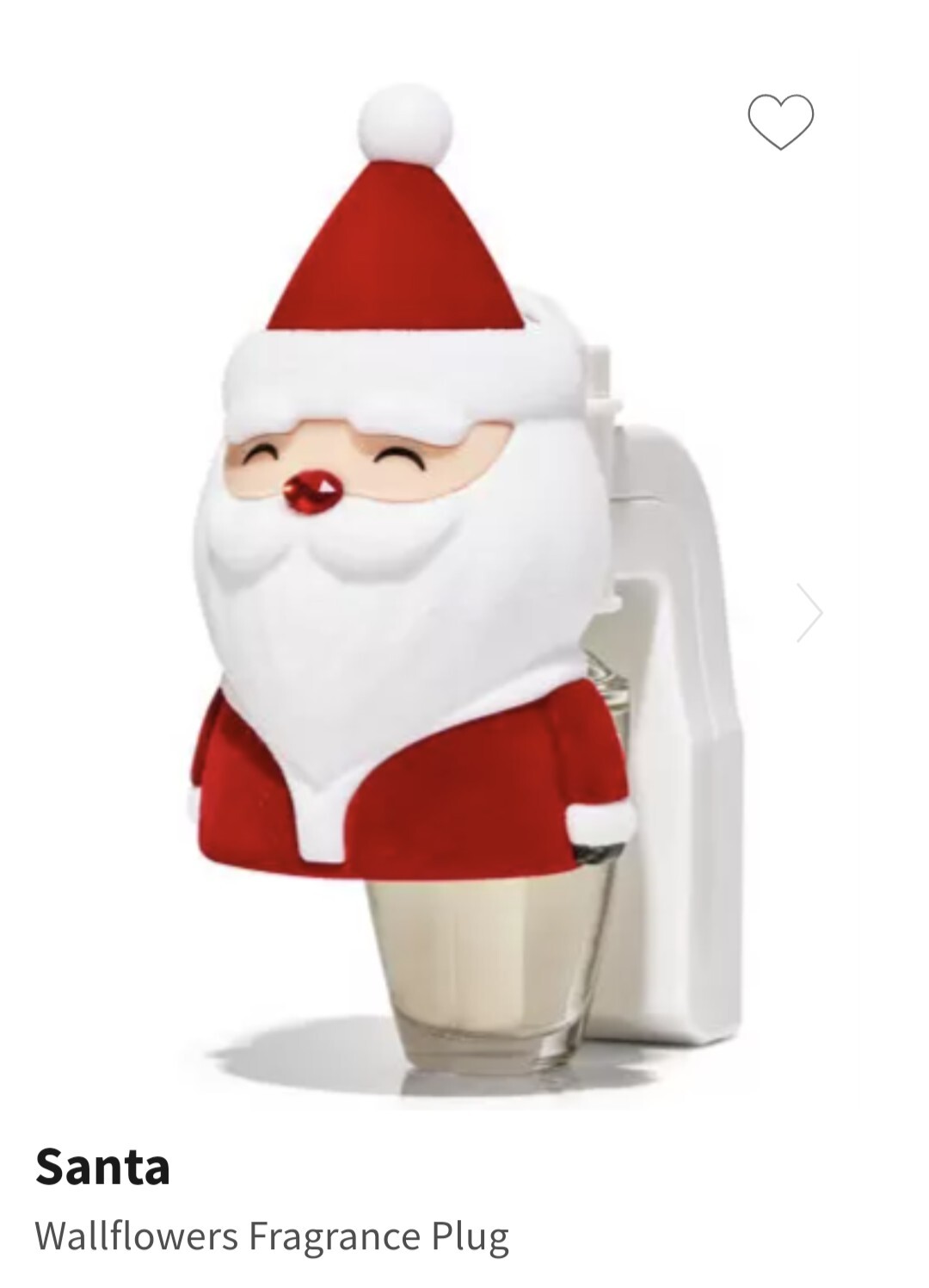 NWT Bath & Body Works SANTA CLAUS Wallflower Fragrance Plug-In Christmas-image
