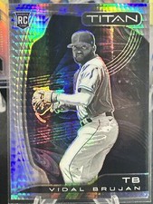 Vidal Brujan Rookie Tampa Bay Rays 2022 Panini Chronicles SN Titan Hyper #/299