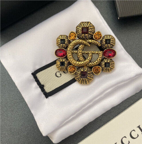 Flower Lady Enamel Charm Jewellery Crystal Brooch Pin Rhinestone Pearls Corsage - Picture 94 of 100