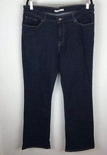 Levis Women’s Jeans 16 / 33 Classic Boot Cut Dark Wash Blue Denim