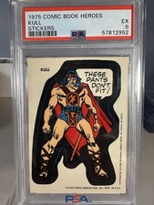 1975 Topps Comic Book Heroes Stickers 43