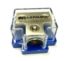 POWER GROUND DISTRIBUTION BLOCK 1/0 or 2ga IN 4/8 GA OUT MARINE GRADE