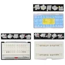 Dental Orthodontic Brackets Braces Self-ligating Ceramic Roth MBT 022 345 Hooks