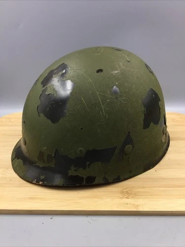 US Military Issue WW2 Era Korea Era Vietnam Era M1 Helmet Steel Pot Liner