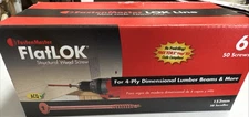 FastenMaster FMFL006-50 FlatLOK Torx TTAP 40-Drive Structural Wood Screws 6 in.