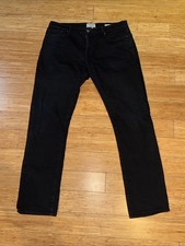 Frame L’homme Slim Black Denim Jeans Men's Size 33
