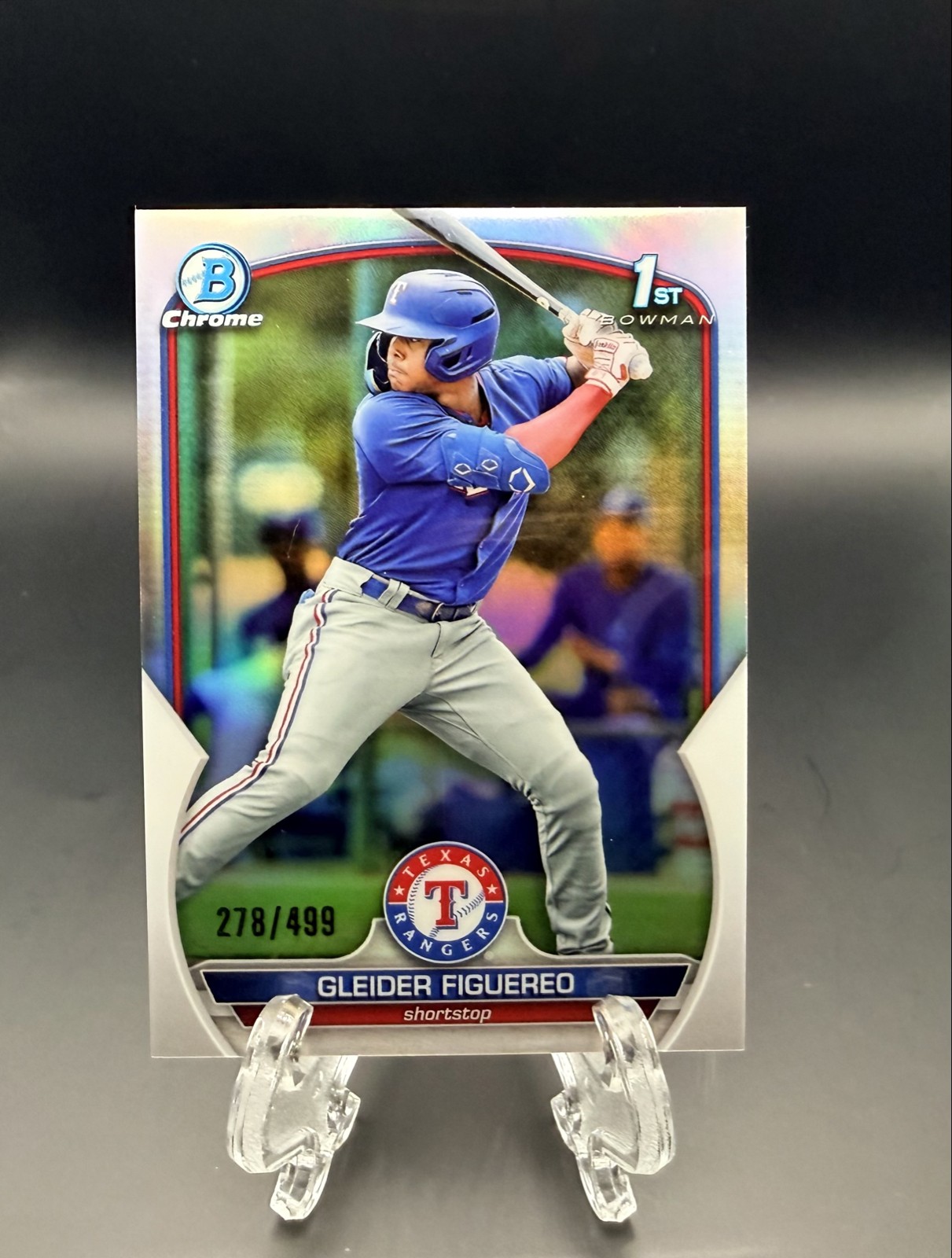2023 Bowman - Chrome Prospects Gleider Figuereo #BCP-59 Refractor /499 (RC)