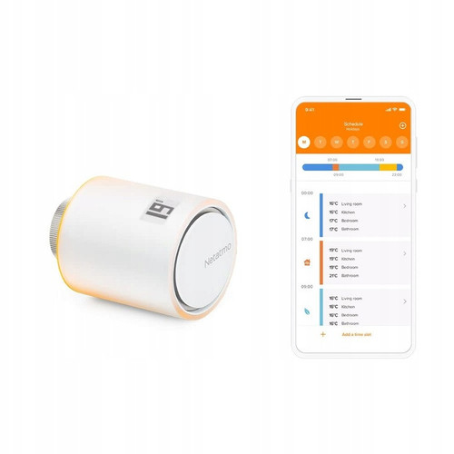 E25 Netatmo Smartes Heizkörperthermostat WLAN Energie sparen, NAV-AMZ - Bild 1 von 9