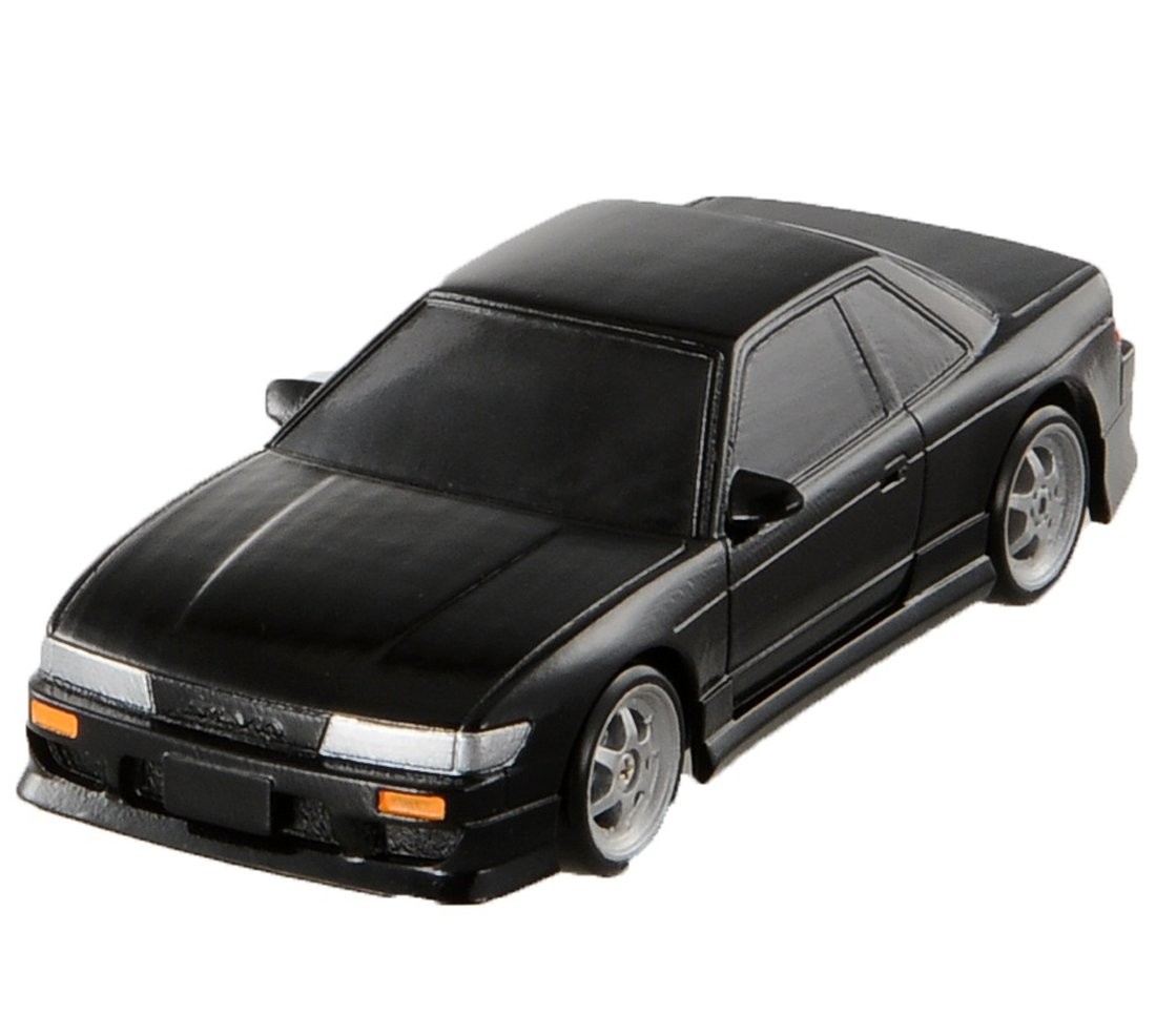 Takara Tomy - ドリフトパッケージナノ シルビアS13 黒 Takara Tomy Drift Package Nano 03 Nissan Silvia S13 Black