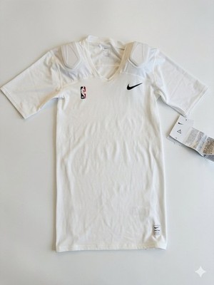 Nike Pro NBA Hyperstrong Padded Compression Shirt Men's M NWT BQ2382-100 Team