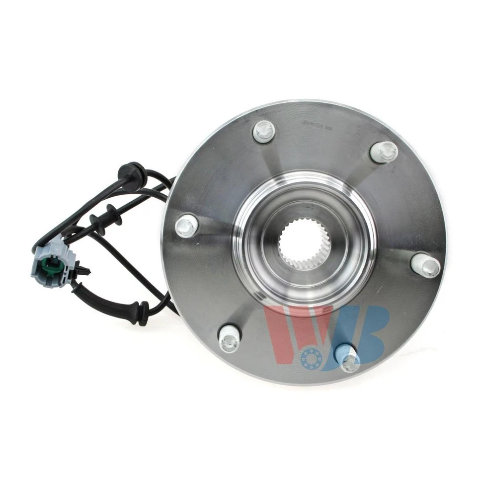 Conjunto de cojinete y buje de rueda delantera WJB para INFINITI QX56 2004-2007 Foto 2 de 3