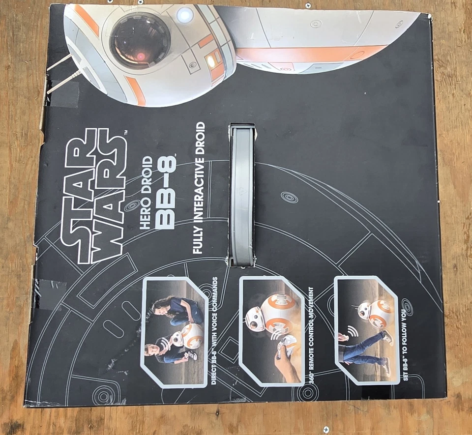 NUEVO Star Wars BB-8 Control Remoto Totalmente Interactivo Héroe Droide Tamaño Completo  Foto 4 de 4