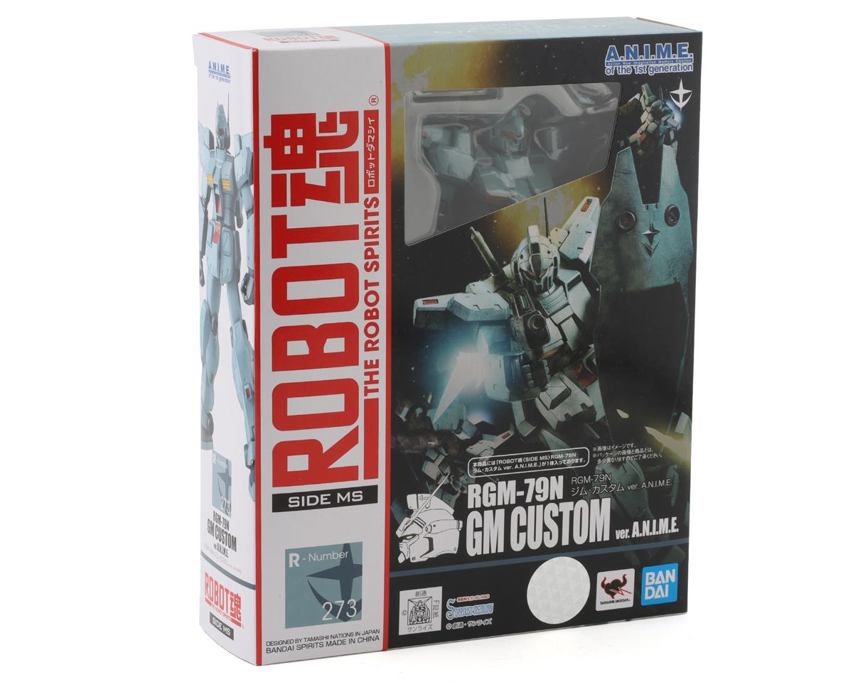 Bandai RGM-79N GM Custom ver. A.N.I.M.E. "Gundam 0083" Action Figure Model Kit