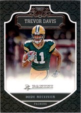 2016 Panini #292 Trevor Davis RC - FB