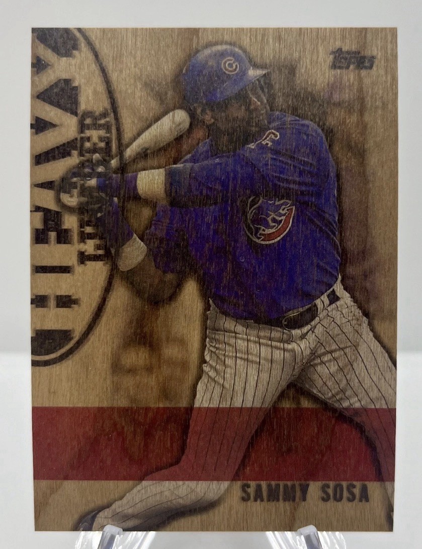 Topps 2024 Heavy Lumber SSP Sammy Sosa HL-39 Chicago Cubs MLB