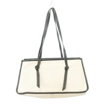 BARNYARDSTORM anvas Tote Bag Moone Bag Bag Ivory Black MMT Ladies