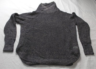 Betabrand Women's Thumbs Up Size-Zip Jumper Sweater CN6 Pacifica Size 2XL NWT