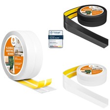 Quest Weichsockelleiste Selbstklebend 40x40mm...