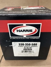 Harris 330-350-580 Heavy Duty Ar, He, N2 Single Stage Regulator, CGA-580  NO BOX
