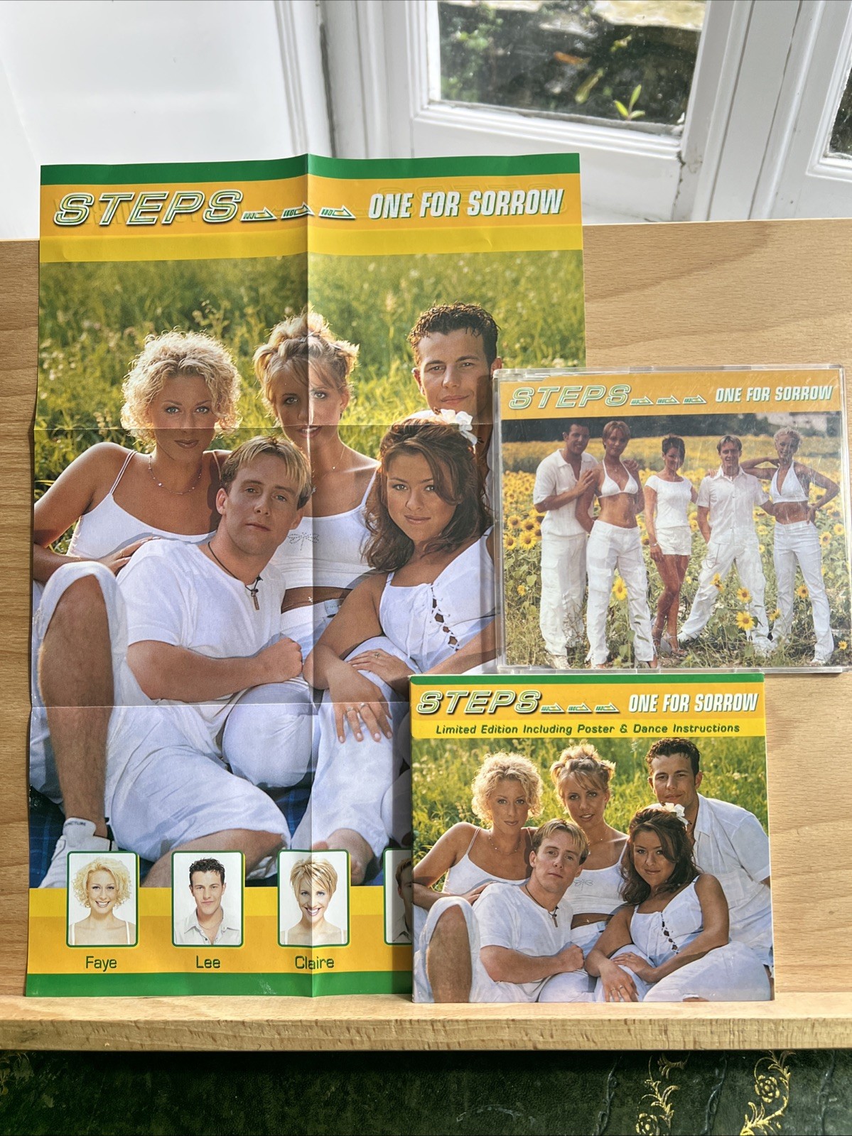 Steps One For Sorrow CD 1 & 2 with poster & Dance Instructions