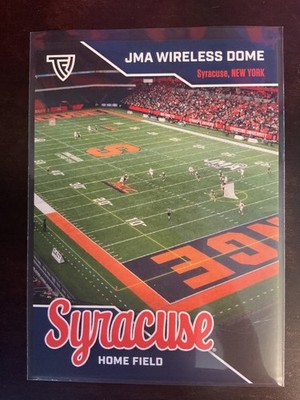 JMA Wireless Dome TFL Syracuse Orangemen Lacrosse 1st Edition Stadium Card #50