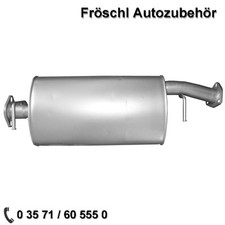 für Land Rover Discovery II 2.5 TDi 139PS TD5 Mitteltopf Auspuff a*