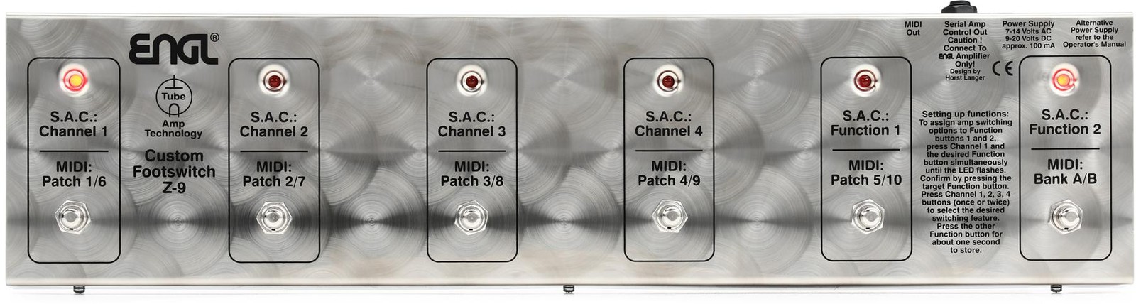 Ножной переключатель ENGLISH Amplifiers Z-9