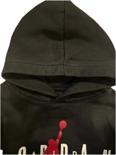 AIR JORDAN Youth Size 10-12 yrs. Black Hoodie Size S - Picture 5 of 7