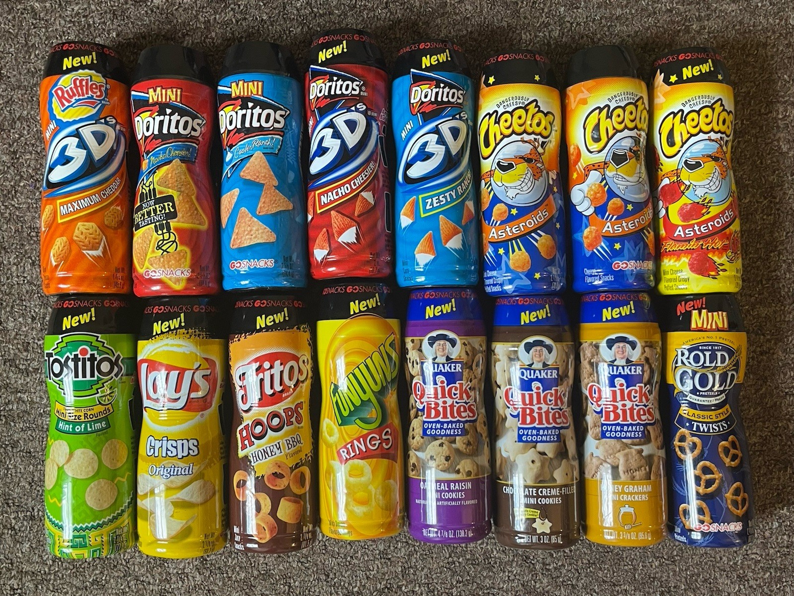 Frito Lay Vintage Discontinued 3D Doritos Go Snacks And Store Displays 2003  ￼