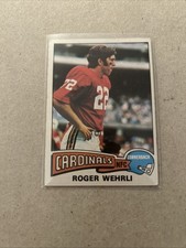 🟡1975 Topps Roger Wehrli #403 St. Louis Cardinals Football Vintage