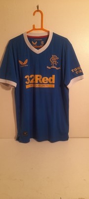Rangers FC Herren Trikot Medium 2021 / 2022 Home Top Castore 