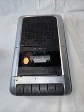 Portable Cassette Player Recorder Works Tested Proscan PRC 124 (0089)