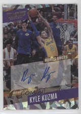 2017-18 Panini Prestige Bonus Shots Signatures Crystal Kyle Kuzma #56 Auto 12kd