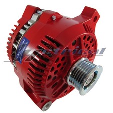High Output 200 Amp Alternator Red For Ford Mustang Svt Cobra Gt 3.8l 5.0l 94-00