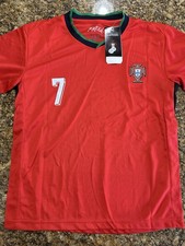 New Ronaldo Portugal Home Soccer Jersey Size 28 See Description 