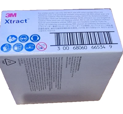 3M Xtract Net Disc 710W 120+ Grit 5" Sanding Discs 50pk Orbital Sander