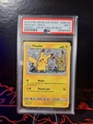 PSA 9 Pokemon Pikachu Team Up Blister Black Star Holo Promo SM162 2019